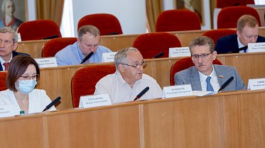 Заседание Законодательного Собрания Оренбургской области